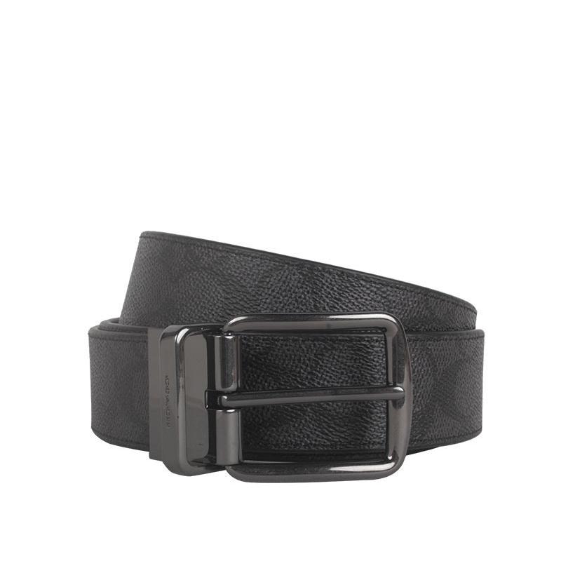 Coach Coach Artificial Leather Belts Men's Black -