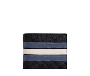 Buy Coach 3 In 1 Wallet In Signature Canvas With Varsity Stripe at Sasom – Authentic and Ready to Ship