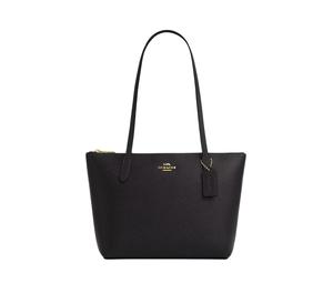Buy Coach Recycled Leather Handbag Shoulder Bag Medium Size Women's Black at Sasom – Authentic and Ready to Ship