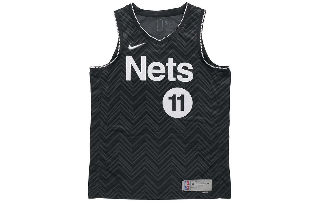 Nike Nike X NBA Kyrie Irving Brooklyn Nets Earned Edition Men's Swingman Jersey SW Black