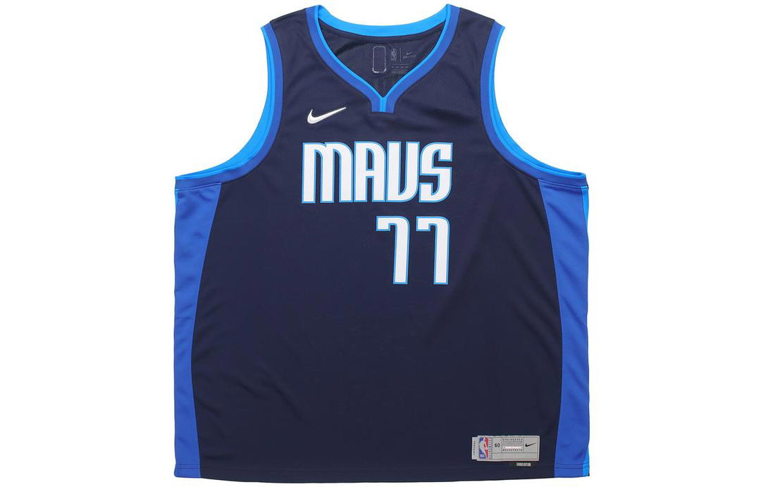 Nike Nike X NBA Basketball Jerseys Men Navy Blue