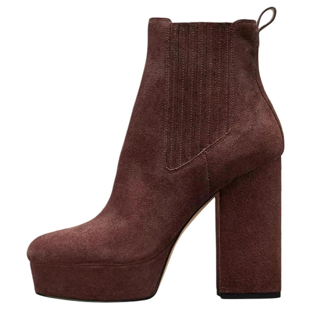 Coach Coach Ivette Short Chelsea Boots 11.5cm Women's Brown