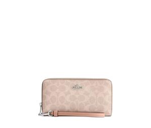 Buy Coach Coated Canvas Wallet Small Size Women's Sand at Sasom – Authentic and Ready to Ship