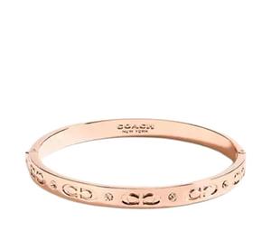 Buy Coach Metal Bangles Unisex Gold at Sasom – Authentic and Ready to Ship
