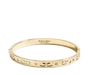 Buy Coach Plated Metal Bangles Women's Gold at Sasom – Authentic and Ready to Ship