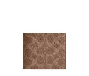 Buy Coach Id Billfold Wallet In Signature Canvas Tan at Sasom – Authentic and Ready to Ship