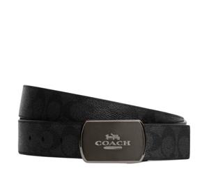 Buy Coach PU Leather Belts Men's Black Width 3.8CM at Sasom – Authentic and Ready to Ship