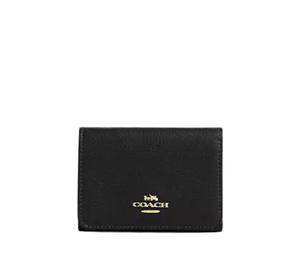 Buy Coach SignatureCanvas Leather Card Holder, Wallet Mini Women's Black at Sasom – Authentic and Ready to Ship