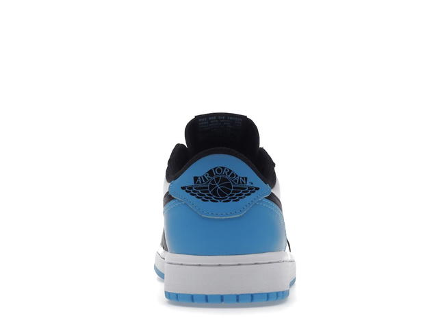 Jordan Jordan 1 Retro Low OG Black Dark Powder Blue (Women's) - view 4