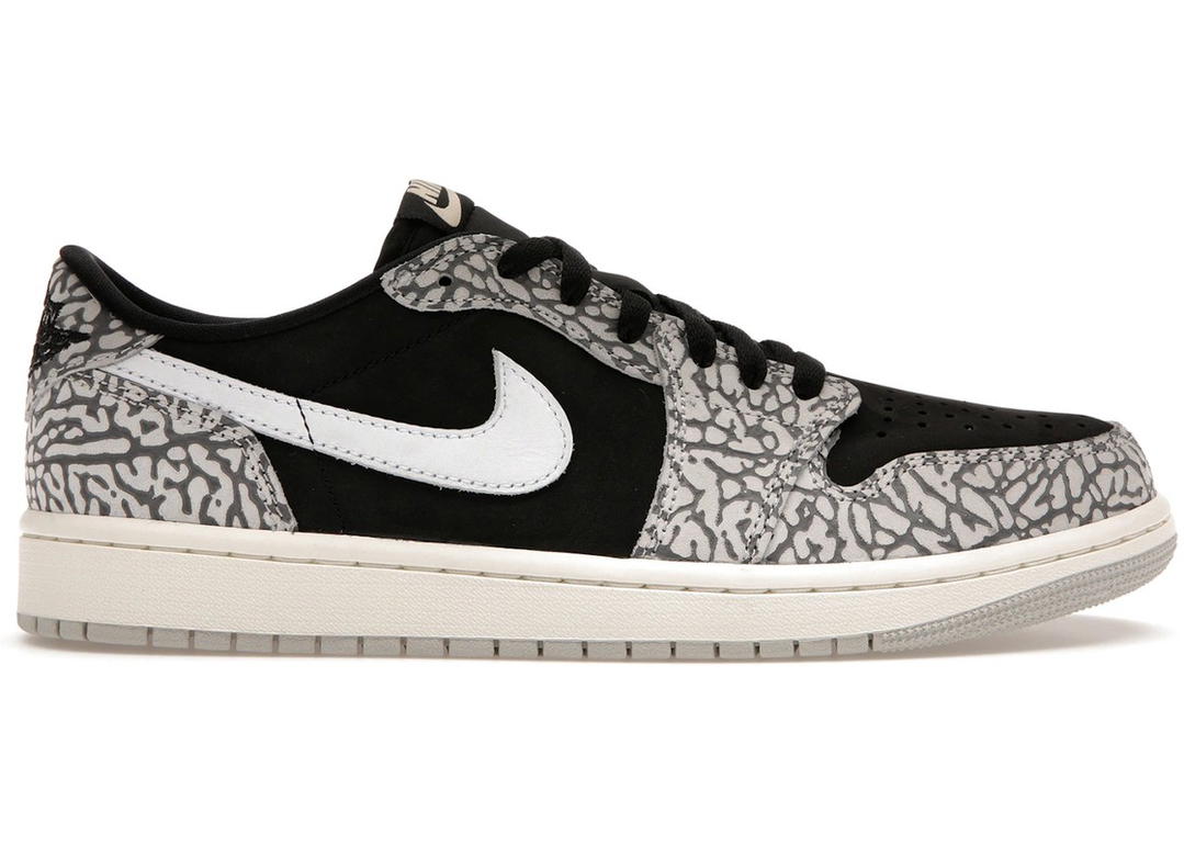 Jordan Jordan 1 Retro Low OG Black Cement