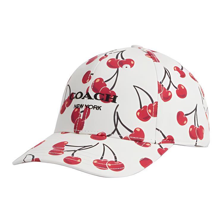 Coach Coach Cotton Baseball Caps Women's Red