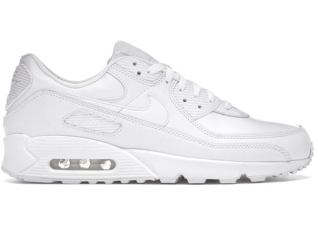 Nike Nike Air Max 90 Leather Triple White - view 1