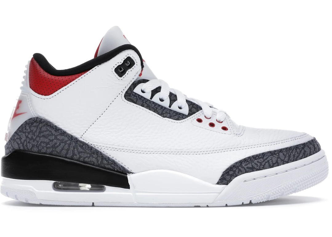 Jordan Jordan 3 Retro SE Fire Red Denim (2020)