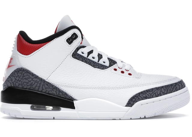 Jordan Jordan 3 Retro SE Fire Red Denim (2020) - view 1