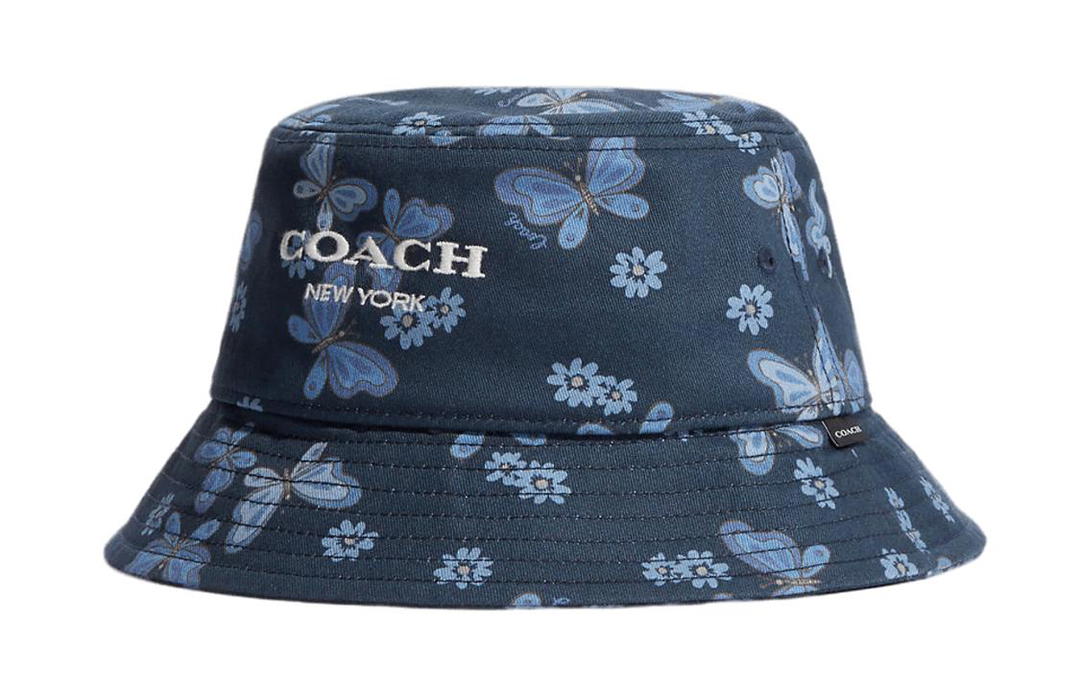 Coach Coach Bucket Hats Unisex Blue