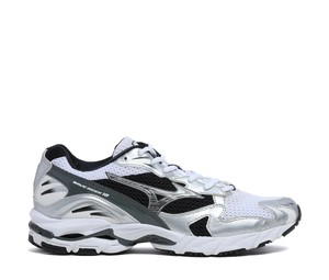 Buy Mizuno Wave Rider 10 White Silver Black at Sasom – Authentic and Ready to Ship