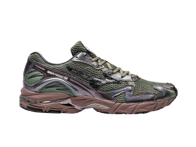 Mizuno Mizuno Wave Rider 10 Green Black Metallic Grey - view 1