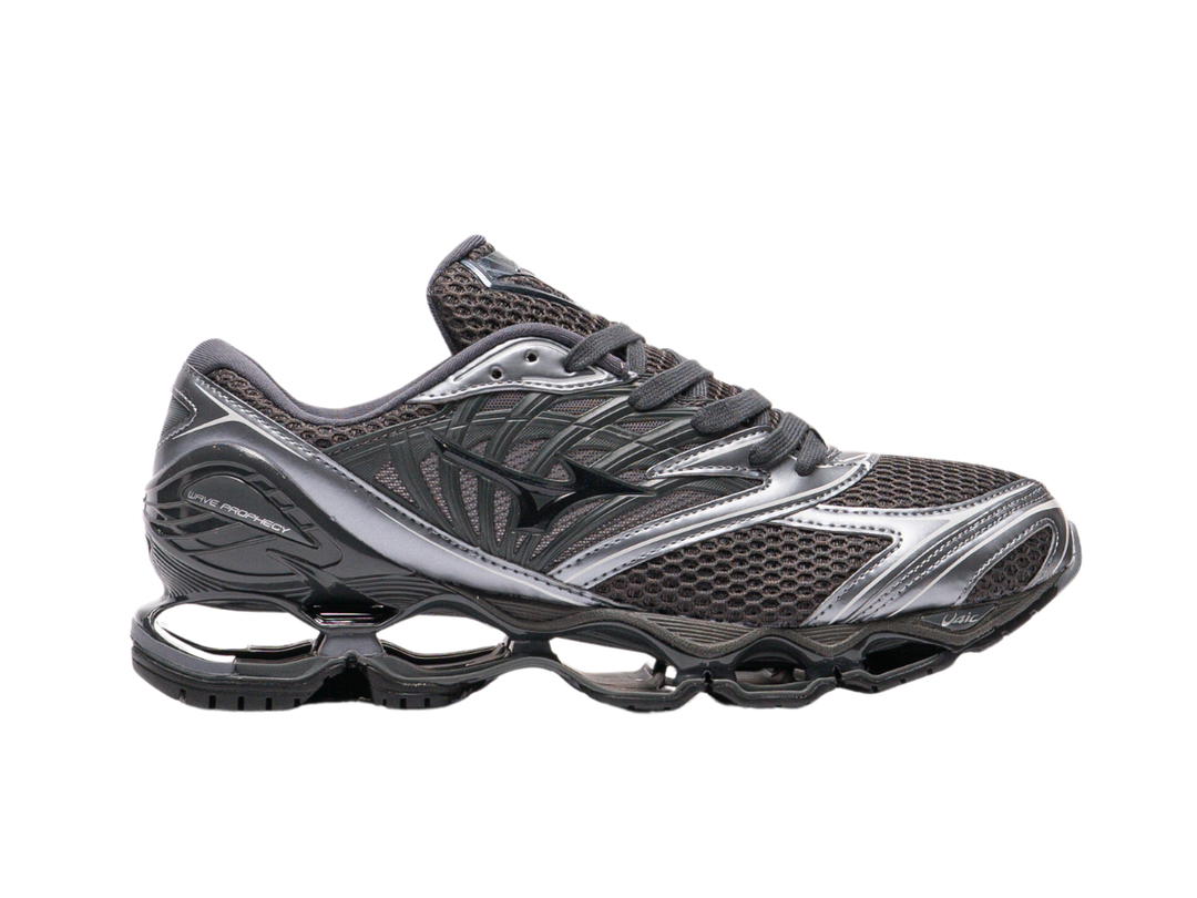 Mizuno Mizuno Wave Prophecy LS Black Metallic Grey