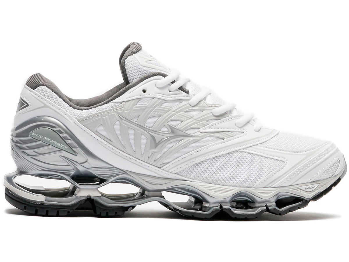 Mizuno Mizuno Wave Prophecy LS White Silver Harbor Mist