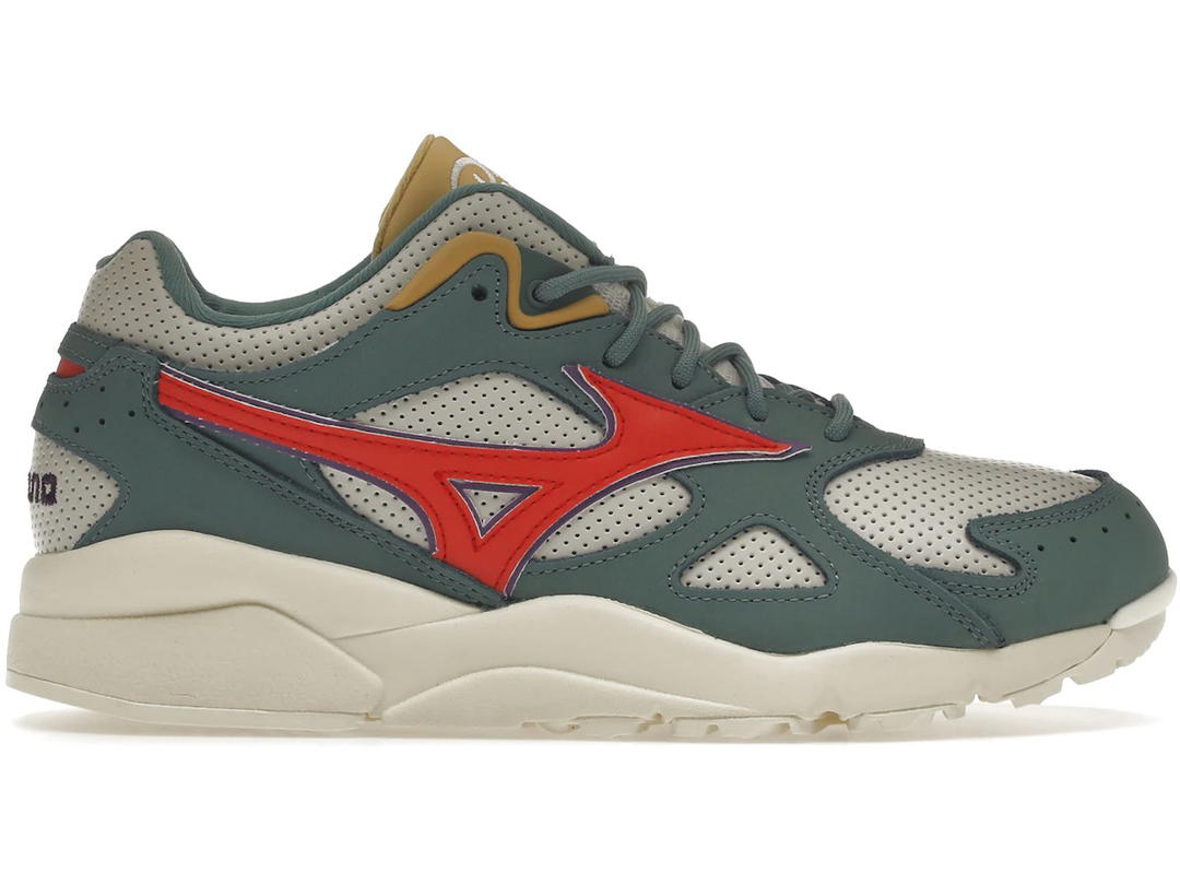 Mizuno Mizuno Sky Medal Patta Ivory Red Green