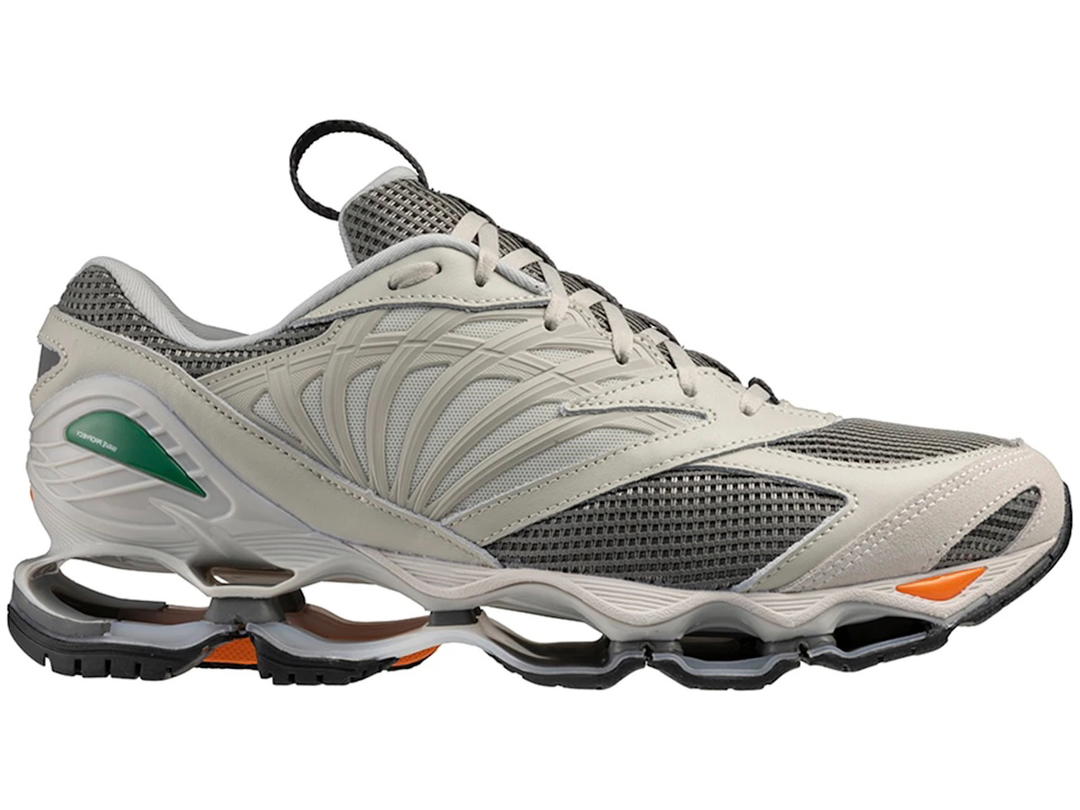 Mizuno Mizuno Wave Prophecy LS Graphpaper Grey