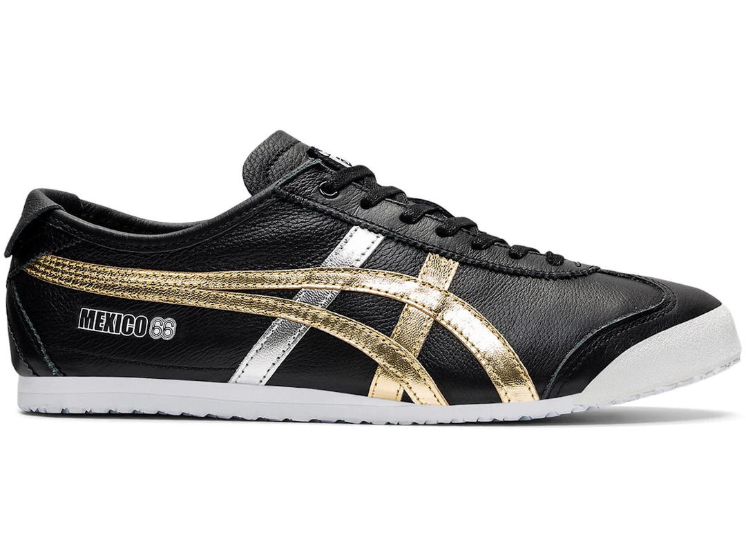 Onitsuka Tiger Onitsuka Tiger Mexico 66 Black Gold Silver