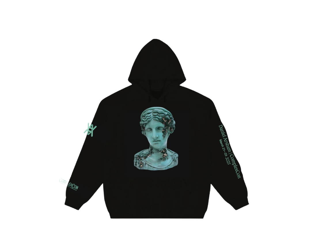 Daniel Arsham Daniel Arsham ComplexCon Eroded Hoodie Black