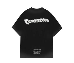 Buy Daniel Arsham ComplexCon Logo Tee Black at Sasom – Authentic and Ready to Ship