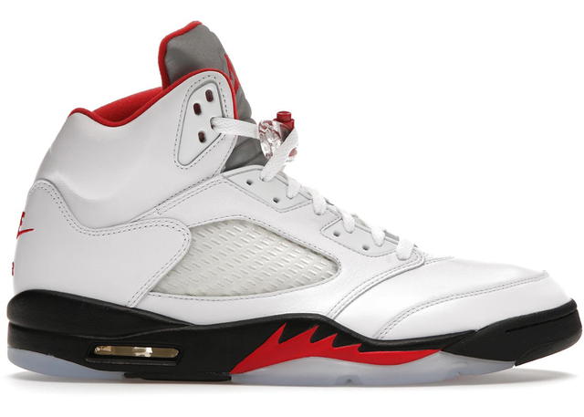 Jordan Jordan 5 Retro Fire Red Silver Tongue (2020) - view 1