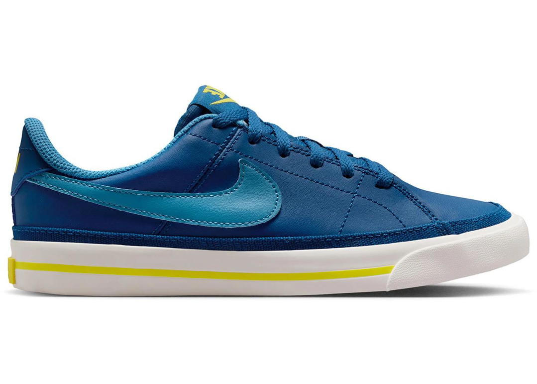 Nike Nike Court Legacy Court Blue Sonic Yellow (GS)