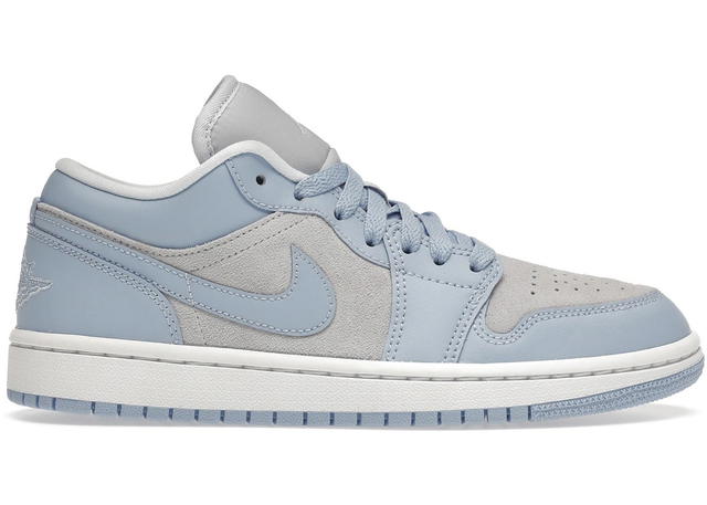 Jordan Jordan 1 Low Football Grey Aluminum (Women's) - view 1