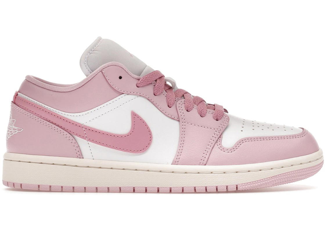 Jordan Jordan 1 Low Iced Carmine White (Women's)