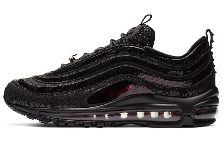 Nike Nike Air Max 97 Sequin Black Red Women's