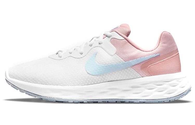 Nike Nike Revolution 6 Nn Low Top Pink/White Women's