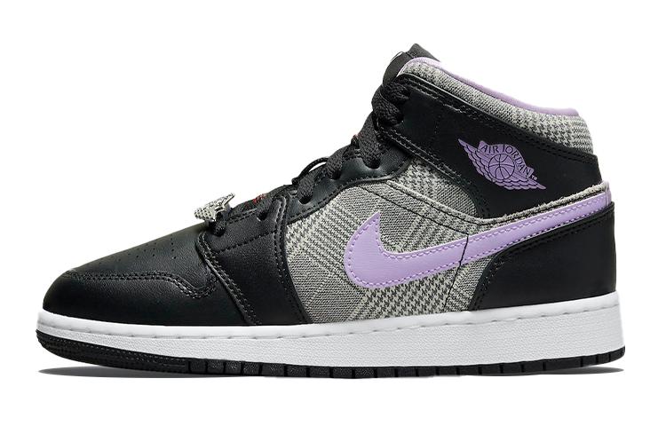 Jordan Jordan 1 Mid SE Houndstooth GS