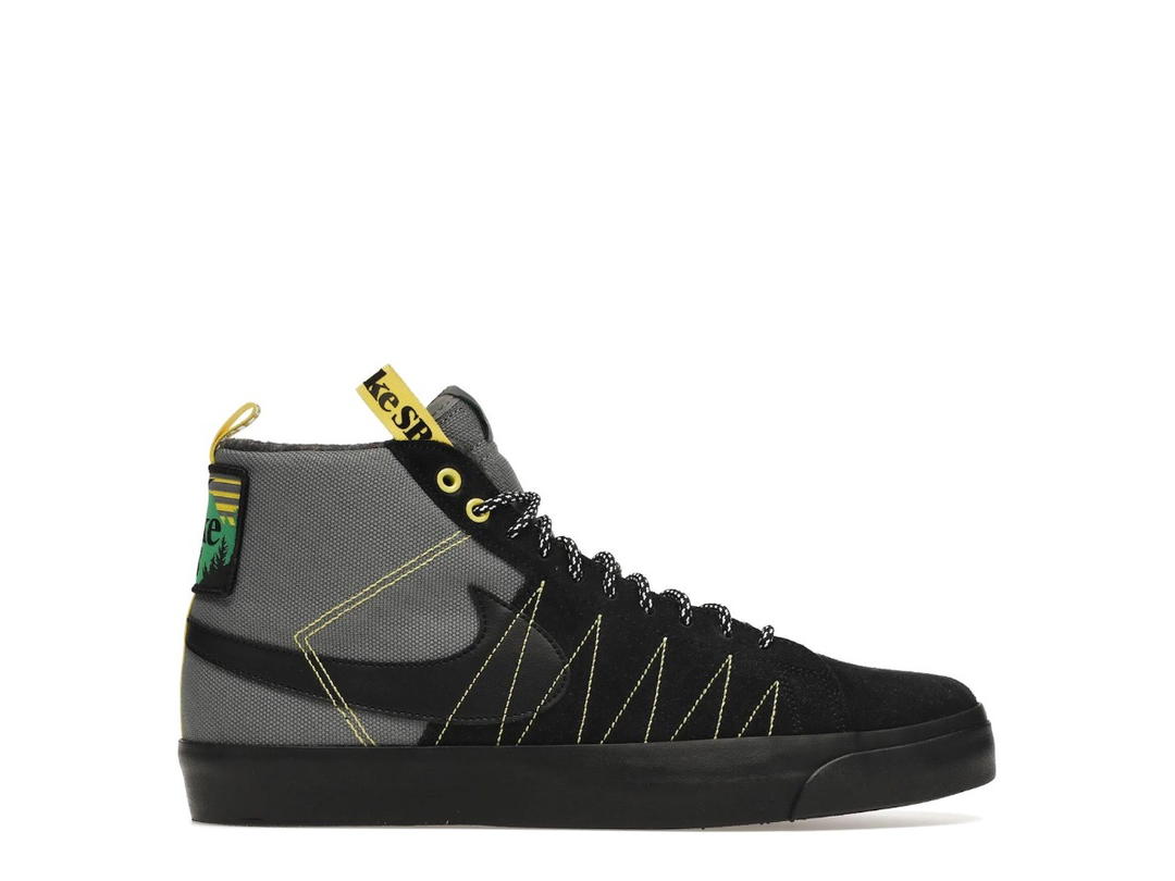 Nike Nike SB Zoom Blazer Mid PRM Acclimate Cool Grey Yellow Strike