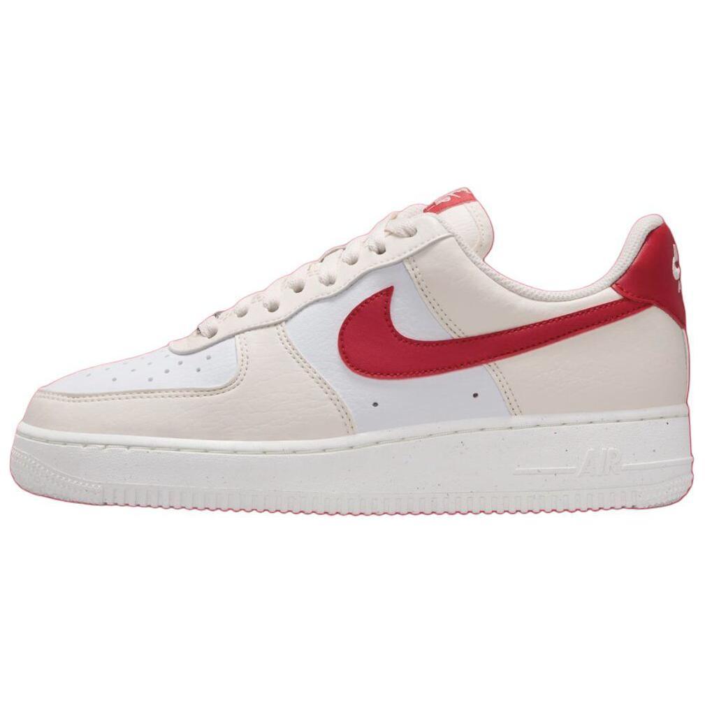 Nike Nike Air Force 1 Anti Slip Wear Resistant Low Top Skateboard Shoes Unisex White