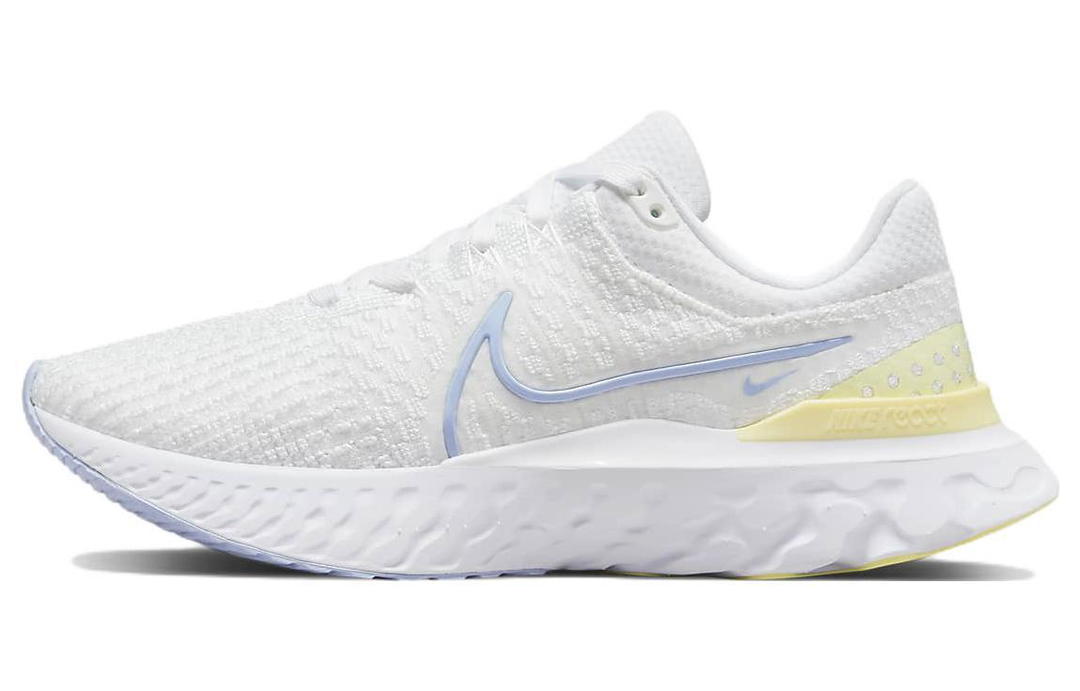 Nike Nike React Infinity Run Flyknit 3 White Violet Citron Tint Women's