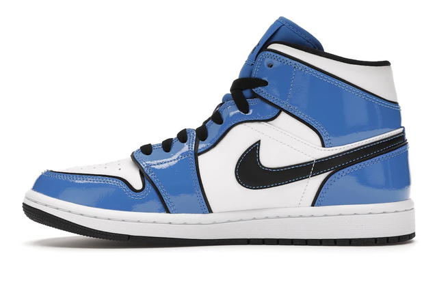 Jordan Jordan 1 Mid Signal Blue - view 3