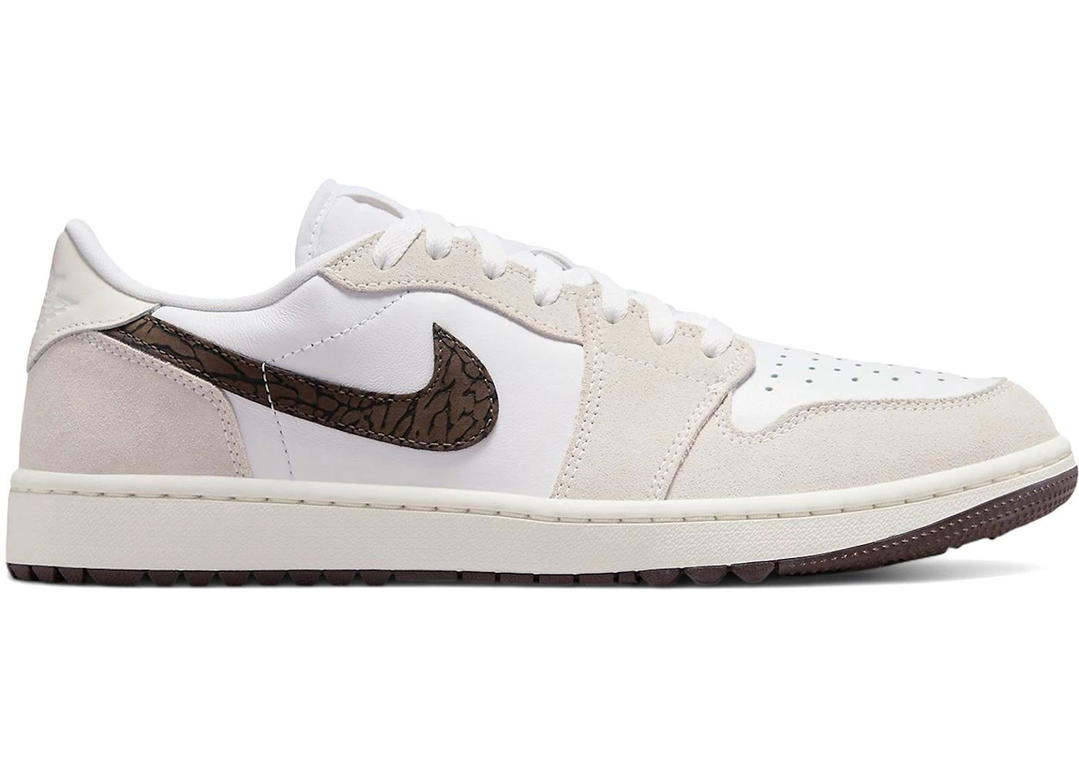 Jordan Jordan 1 Retro Low Golf Light Orewood Elephant