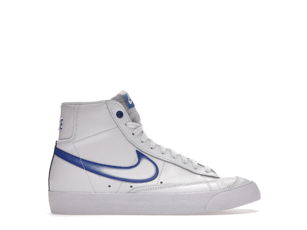 Nike Nike Blazer Mid Airbrush White Royal (Women's)