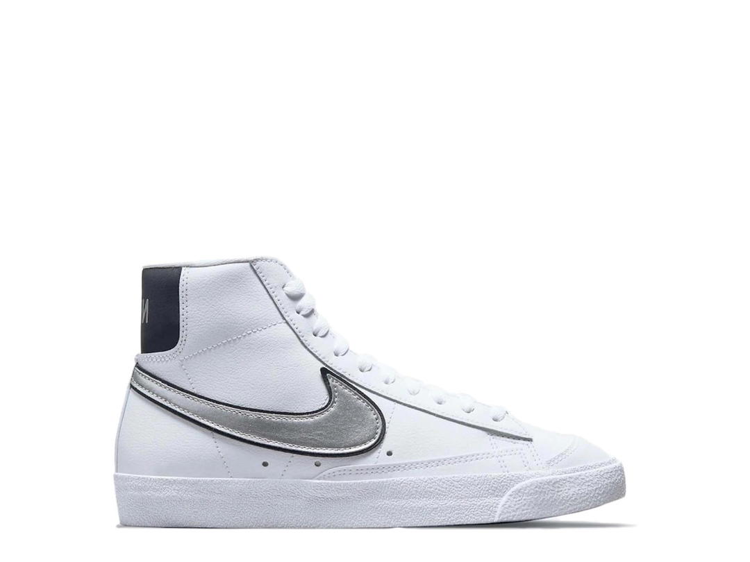 Nike Nike Blazer Mid 77 Essential White Metallic Silver (Women's)