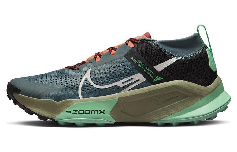Nike Nike ZoomX Zegama Trail Light Slate Grey Glow Green Bone Black