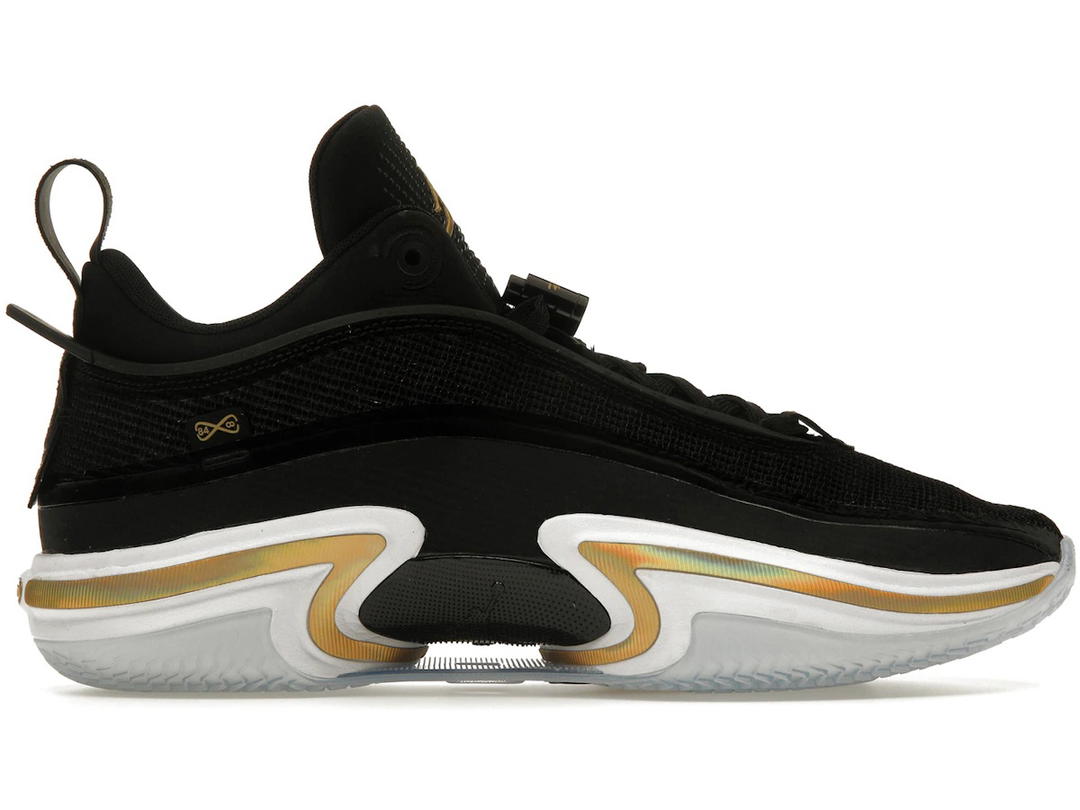 Jordan Jordan 36 Low Black Gold (Clear Sole)
