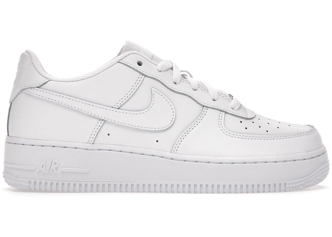 Nike Nike Air Force 1 Low LE Triple White (GS)