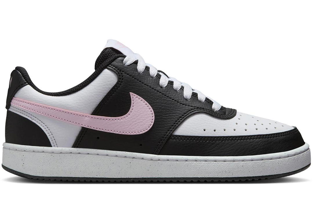 Nike Nike Court Vision Low Next Nature Black White Pink Foam (Women's)