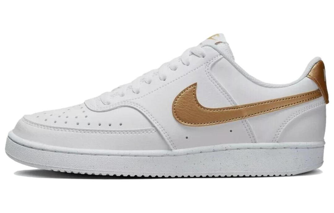 Nike Nike Women's Court Vision Low Next Nature 'White Metallic Gold'