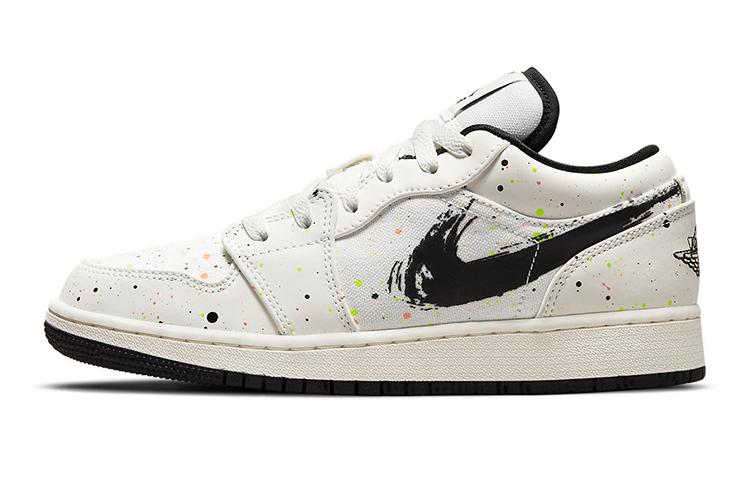 Jordan Jordan 1 Low SE Paint Splatter GS
