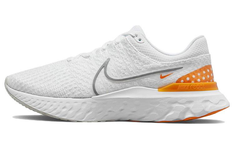 Nike Nike React Infinity Run Flyknit 3 White Grey Kumquat
