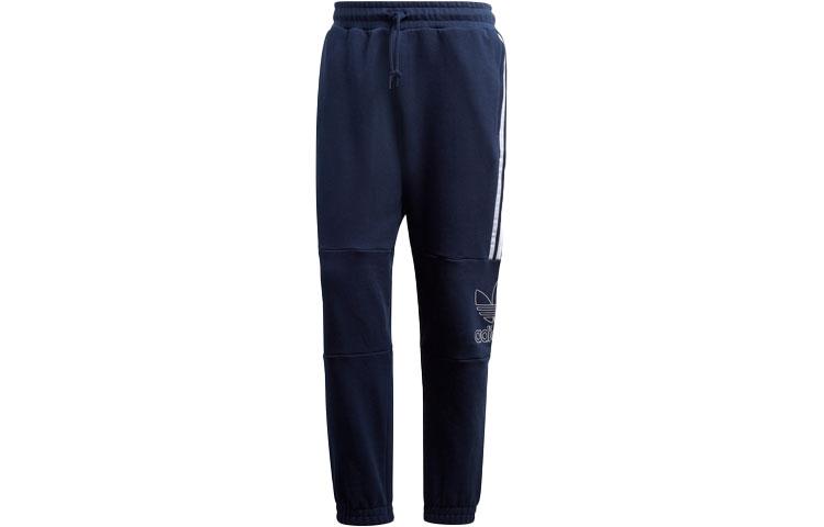 adidas Adidas Originals Knitted Sports Pants Men's Blue